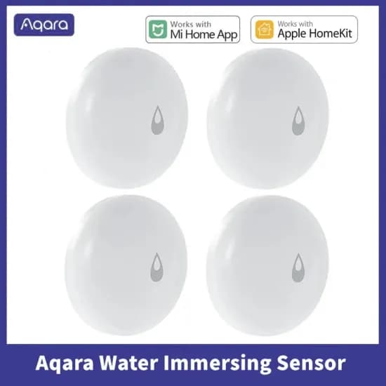 Aqara ZigBee 침수 감지기 알람 보안 침수 센서 샤오미 미 홈 홈킷 앱용 스마트 홈