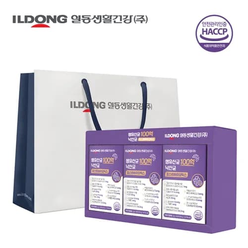 생유산균 100억 낙산균 포스트바이오틱스 2g 30포입 3개입 선물세트