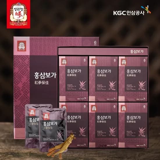 홍삼보 50ml 30포 쇼핑백 포함