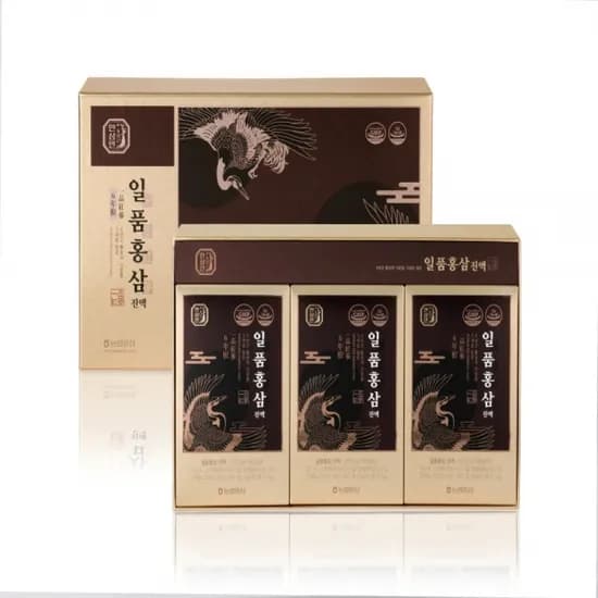 일품홍삼 진액 40ml 30포 쇼핑백 포함
