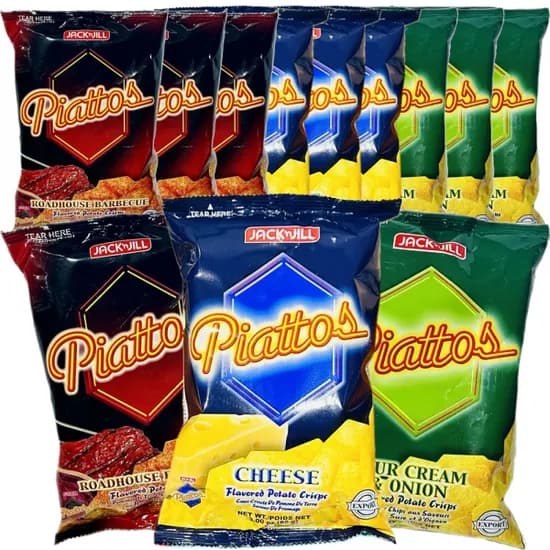 피아토스 감자칩 85g x 14봉 바베큐맛 양파사워크림맛 치즈맛 랜덤발송