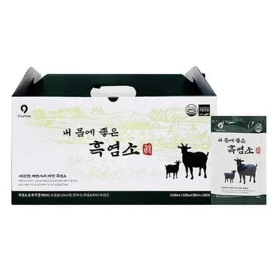내몸에좋은 흑염소진 70g 30포