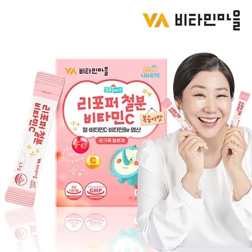 리포퍼 철분 비타민C 1500mg 30포 1박스