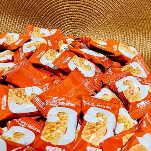 고소한 쌀과자 밀크 곡물 시리얼 스낵 5g 210개