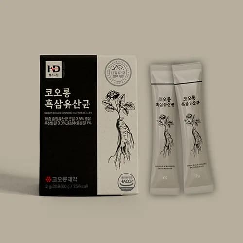 흑삼유산균 2g 30포
