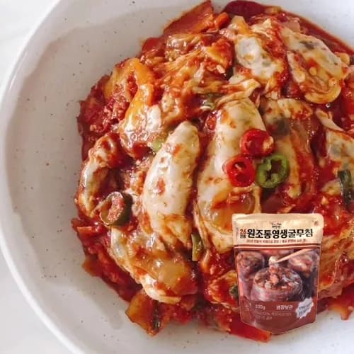 제철 통영 생굴무침 330g