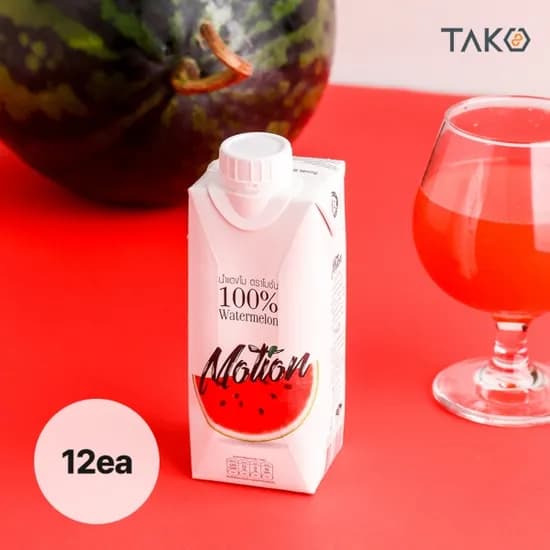 TACO 100% 수박주스 330ml 12입 2박스