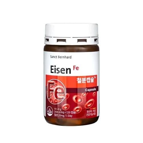 상트베른하르트 철분 426.8mg 120캡슐 1통 120캡슐