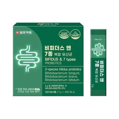 비피더스앤 7종 복합유산균 2g*30포 1박스 12,000원