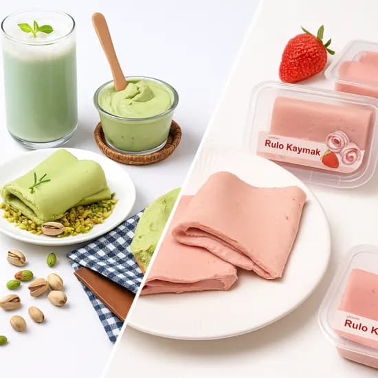 피스타치오 딸기 롤 카이막 100g 외 다양