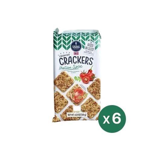 시그달 크래커 이탈리안 스파이스 120g x 6봉