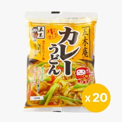 이츠키 카레우동 225g x 20봉 4,500원