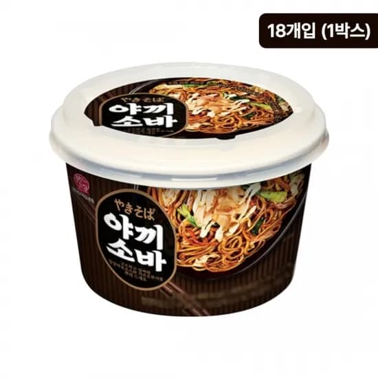 본고장 야끼소바 236.5g 18입 1박스
