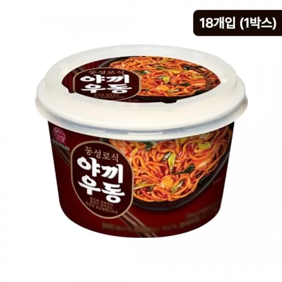 동성로식 야끼우동 236.5g 18입 1박스