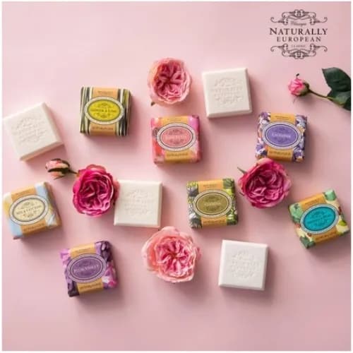 내추럴리 유러피언 퍼퓸솝 싱글 패키지 150g 7종세트 라벤더 로즈페탈 밀크 버베나