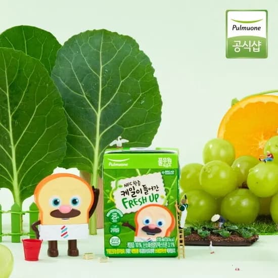 케일이 들어간 FRESH UP 주스 115ml 24입