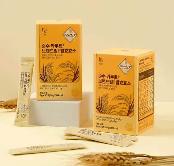 오늘은꼭 순수 카무트효소 골드 1박스(30포)