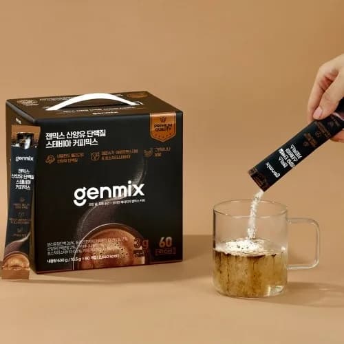 젠믹스 산양유단백질 스테비아 커피믹스 10.5g*60입 X 1케이스