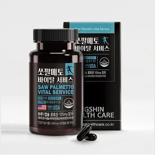 쏘팔메토 바이탈 서비스 1,000mg 60정