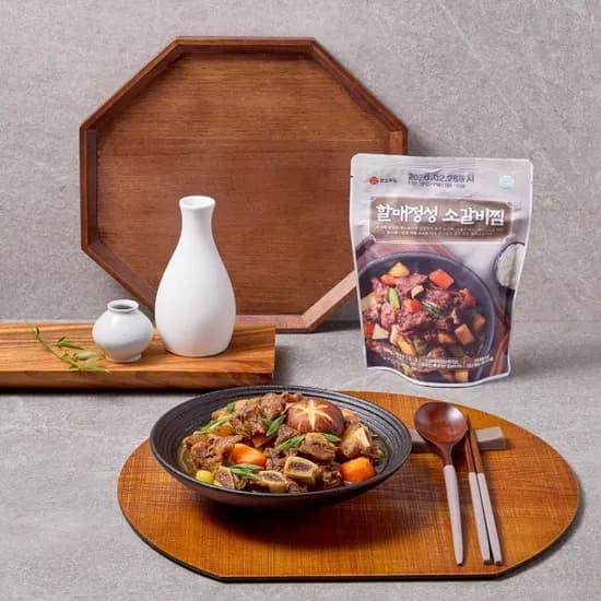 할매정성 소갈비찜 500g(4개이상)
