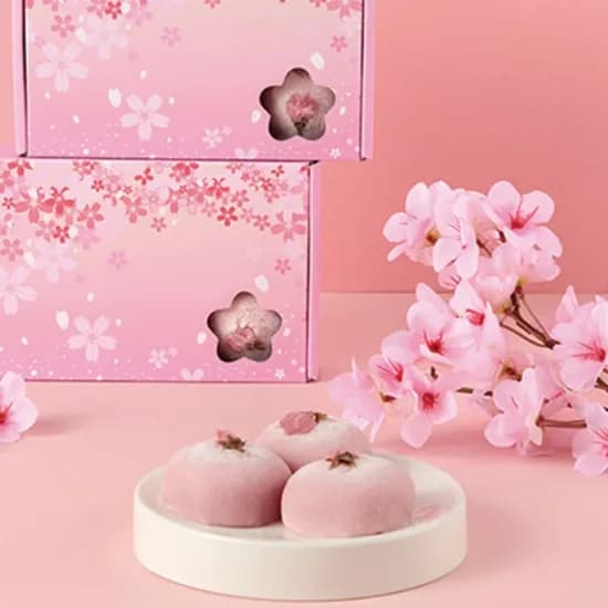 사랑을 전하는 벚꽃찹쌀떡 70g x 6개입(개별포장)