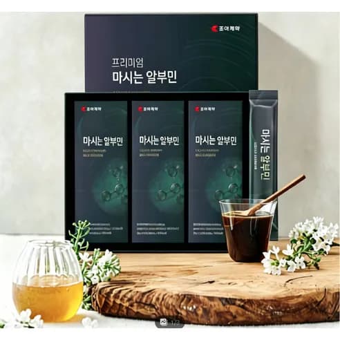 조아제약 마시는 맥스 프리미엄 알부민 15ml*30포