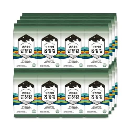 광천 곱창 도시락김 4g x 16봉(총 32봉)