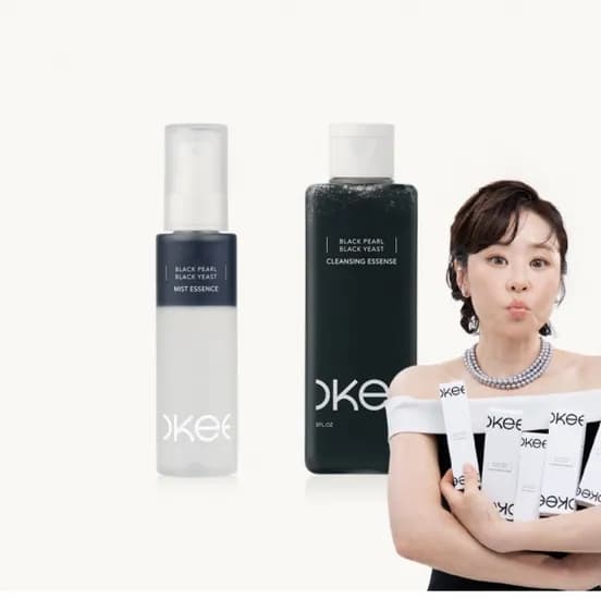 최강 동안 비법 흑진주 흑효모 미스트 에센스 80ml+클렌징 에센스 150ml