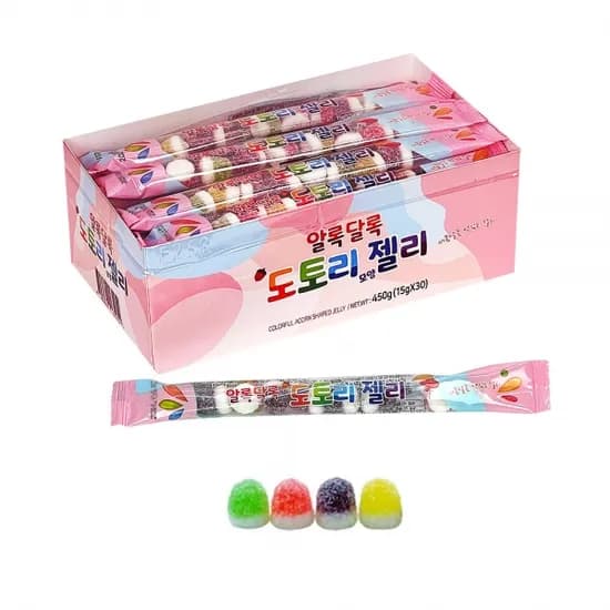 알록달록 도토리 젤리 15g x 30개 (무료배송)