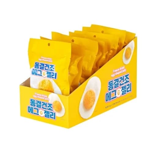 동결건조 에그모양 젤리 12g*12입(1케이스)