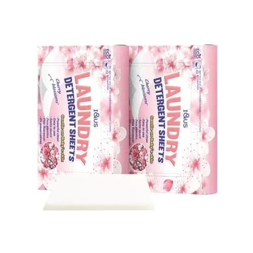 세탁 시트세제 체리블라썸향 50매입 x 4개 (총200매)