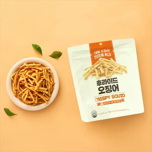 생자연 후라이드 오징어 100g