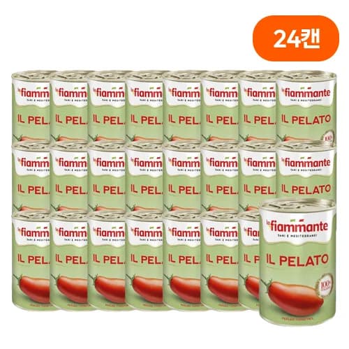이탈리아 라피아만떼 토마토홀 400g x 24캔(1박스) (무료배송)