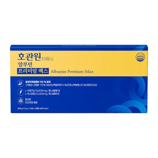 알부민 프리미엄 맥스 15g*15포입 x 4개입 (+쇼핑백) (무료배송)