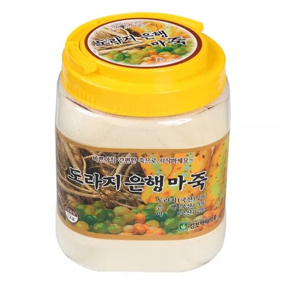 도라지 은행 마 죽 1kg (무료배송)