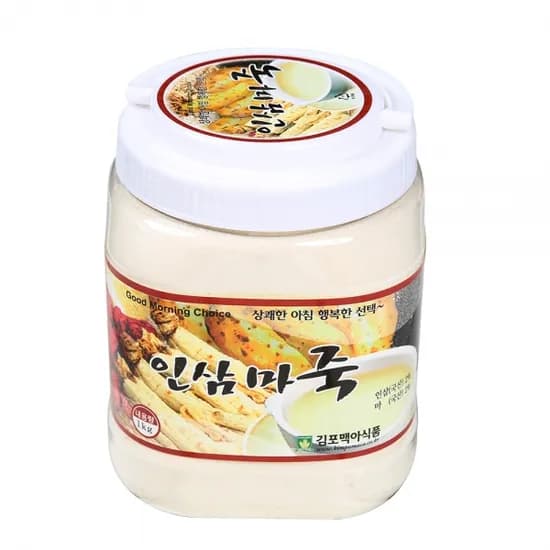 인삼 마 죽 1kg (무료배송)