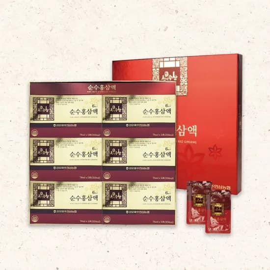 농협 6년근 순수 홍삼액 70ml*30포 x 1박스