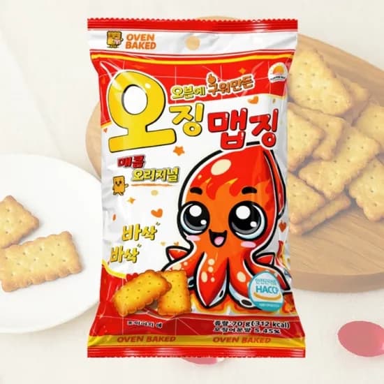 오븐에 구워만든 오징맵징 70g 24개입