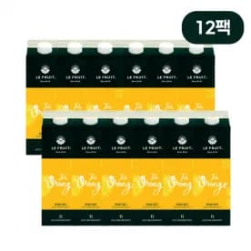 르프룻 오렌지 착즙주스 1L 12팩