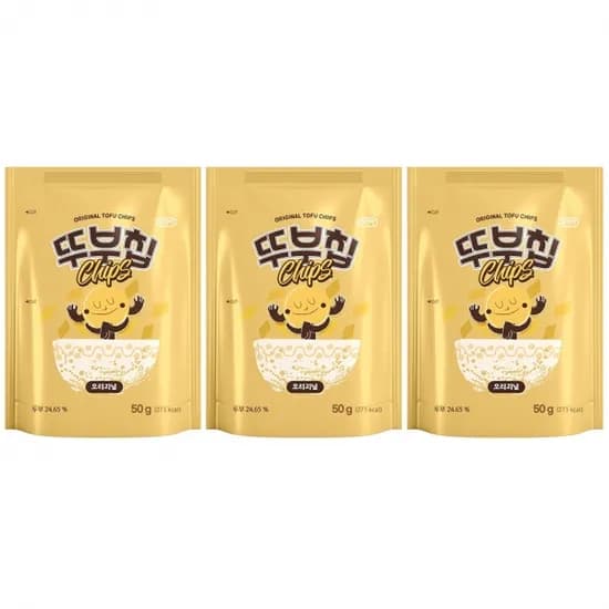 뚜부칩 오리지널 50g 3봉