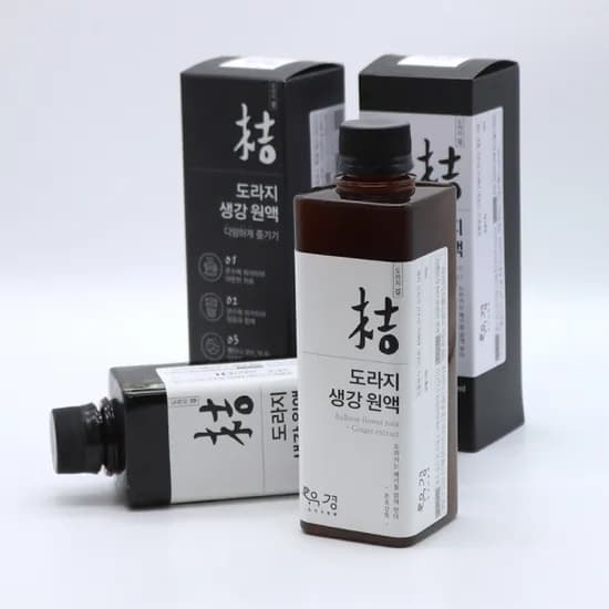 100% 국내산 도라지 생강 원액 430ml (무료배송)