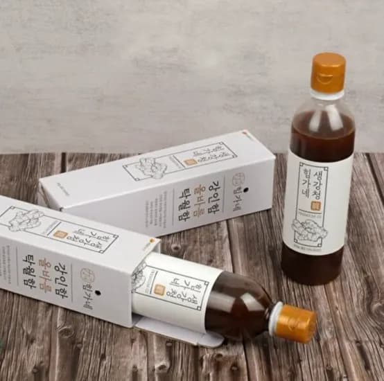 레몬 생강청 600g