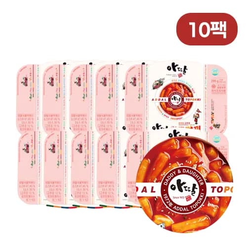 아딸 국물떡볶이 295g 10팩