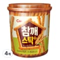 청우식품 참깨스틱 진, 220g 4개 (7,480원/무료)