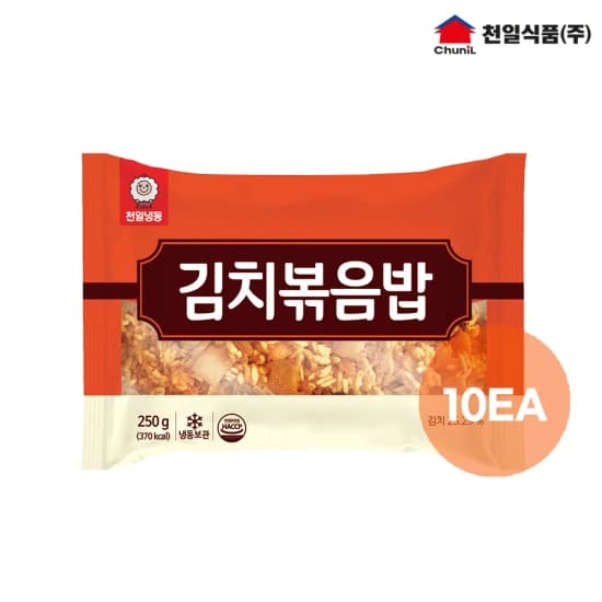 천일식품 김치볶음밥 250g × 10개 (11,748원/무료)