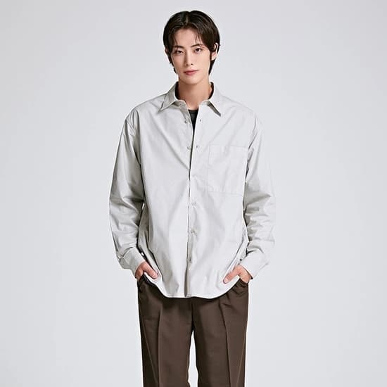 남성용 고밀도 코튼 롱셔츠_SPYWC38M02 (7,980원/무료)