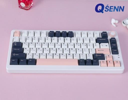 큐센 Q75 75배열 PBT 가스켓 블루투스 기계식 키보드 (39,800원/무료)