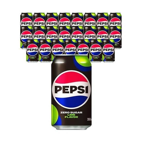 T멤버쉽 + 카카오페이머니) 펩제 라임 355ml 24캔 (13,360원/무료)
