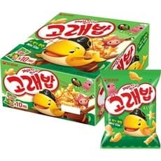 오리온 고래밥 볶음양념맛 미니사이즈 20g x 10개 (3,960원/무료)