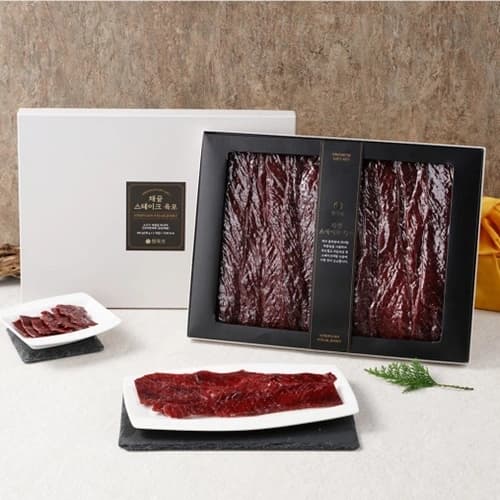 항진축산 채끝육포 선물세트 460g / 와규육포 선물세트 450g (23,900원/무료)